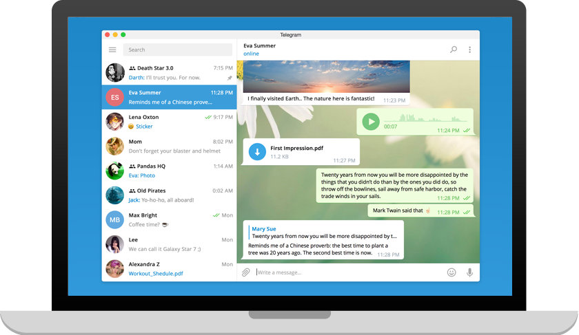 Telegram untuk Windows